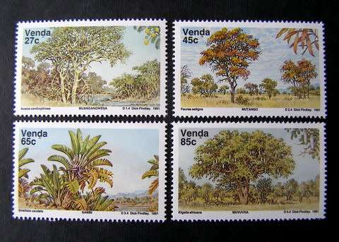 VENDA Mint Set - Trees 1991