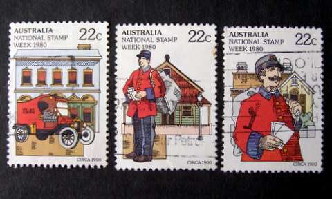 AUSTRALIA - National Stamp Week 1980