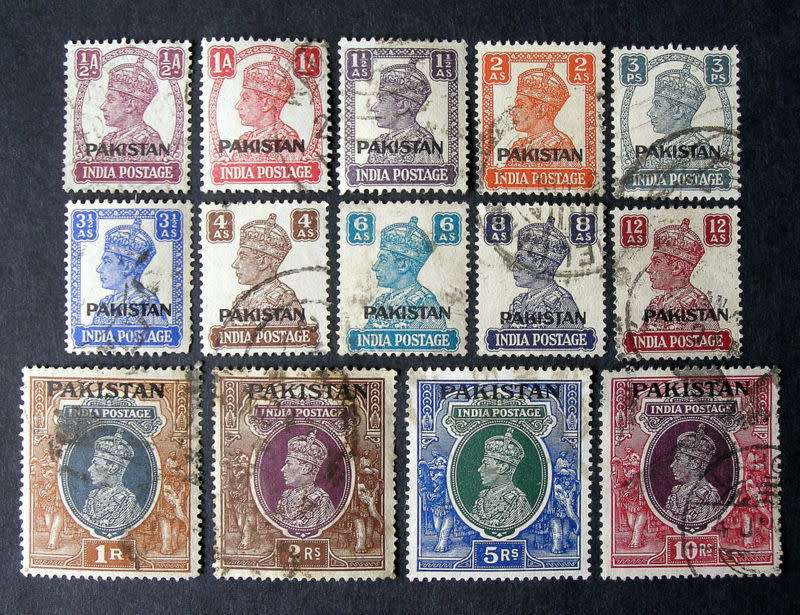 PAKISTAN - KGVI Definitive 1947