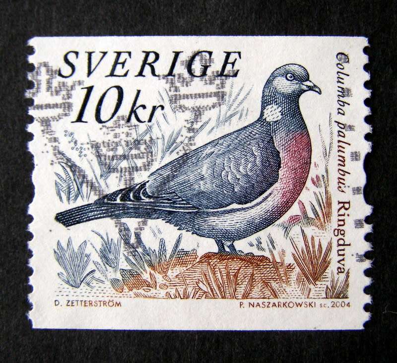 SWEDEN - Centenary of Swedish Pigeon Society 2004 //Birds