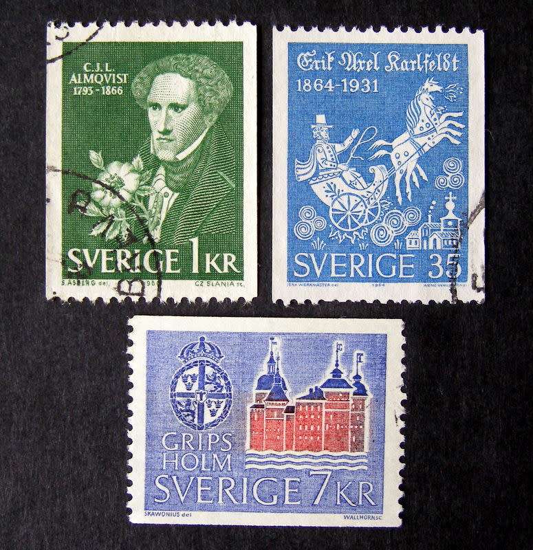 SWEDEN - Assorted Stamps 1960s