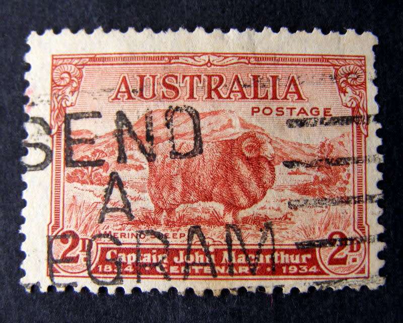 AUSTRALIA - Sheep Farming 1934