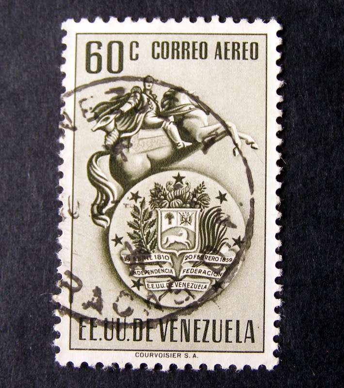 VENEZUELA - National Arms: Air 1951