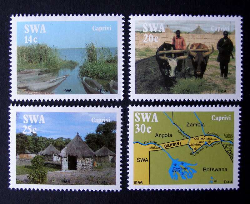 SWA Mint Set - Caprivi Strip 1986