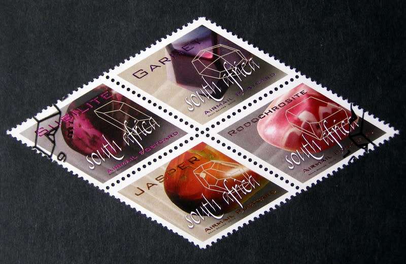 SOUTH AFRICA Set (First Day Cancel) - Gemstones 2009