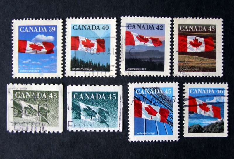 CANADA - Flags 1989