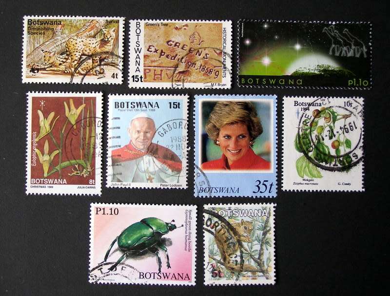BOTSWANA - Assorted Stamps