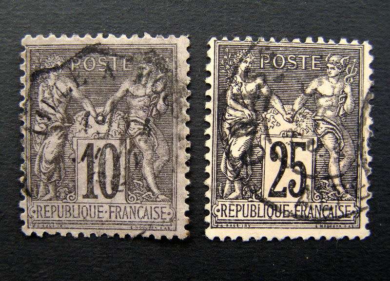 FRANCE - Peace and Commerce 1876