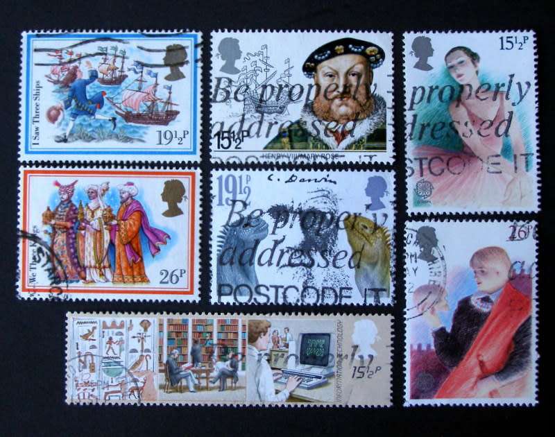 GREAT BRITAIN - Assorted Stamps 1982