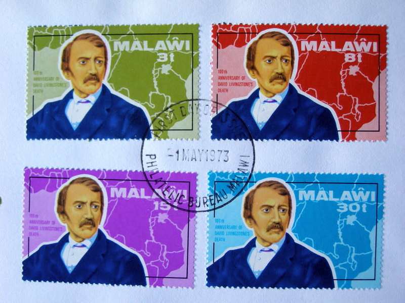 MALAWI Cover - Death Centenary of David Livingstone 1973