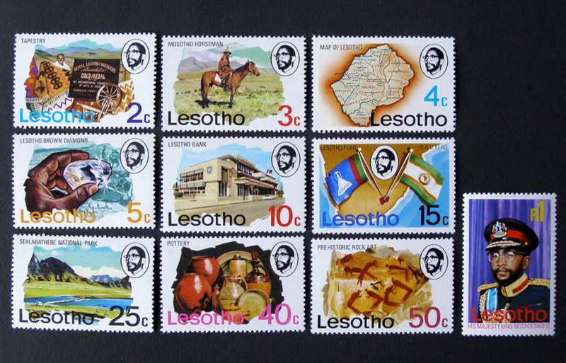LESOTHO Mint Set - Definitive 1976