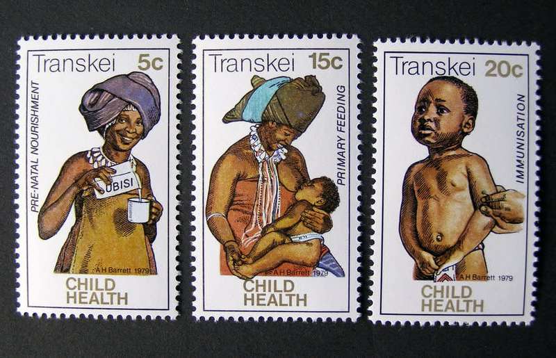 TRANSKEI Mint Set - Health Education Child Care 1979