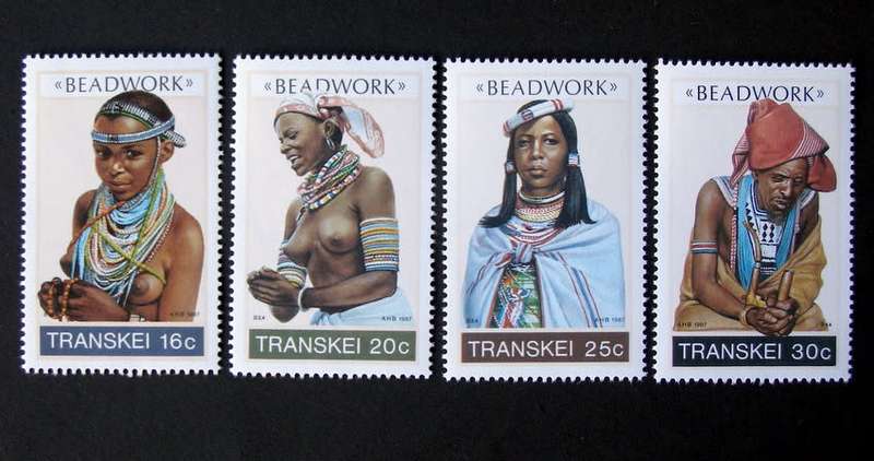 TRANSKEI Mint Set - Beadwork 1987