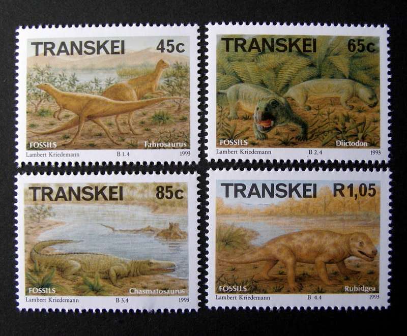 TRANSKEI Mint Set - Prehistoric Animals 1993