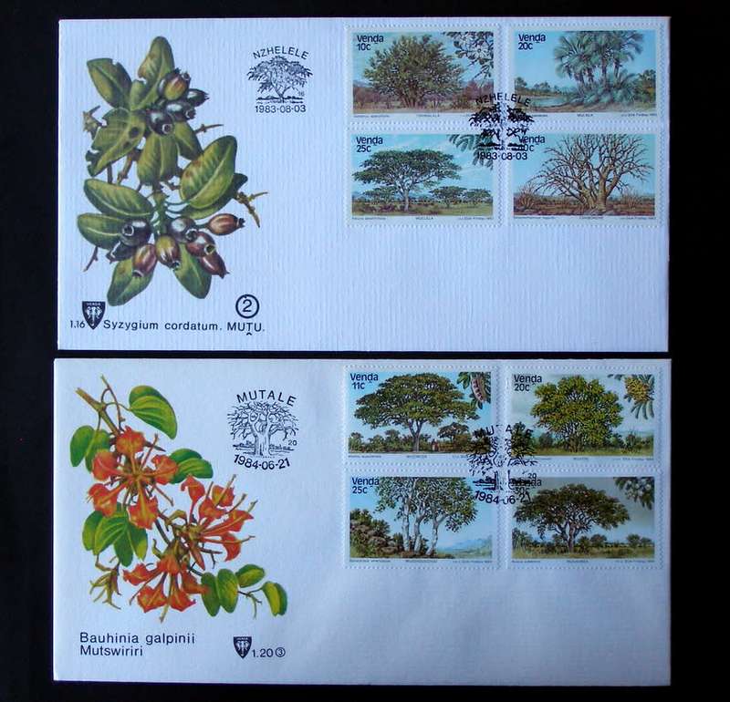 VENDA Covers - Indigenous Trees 1983/84
