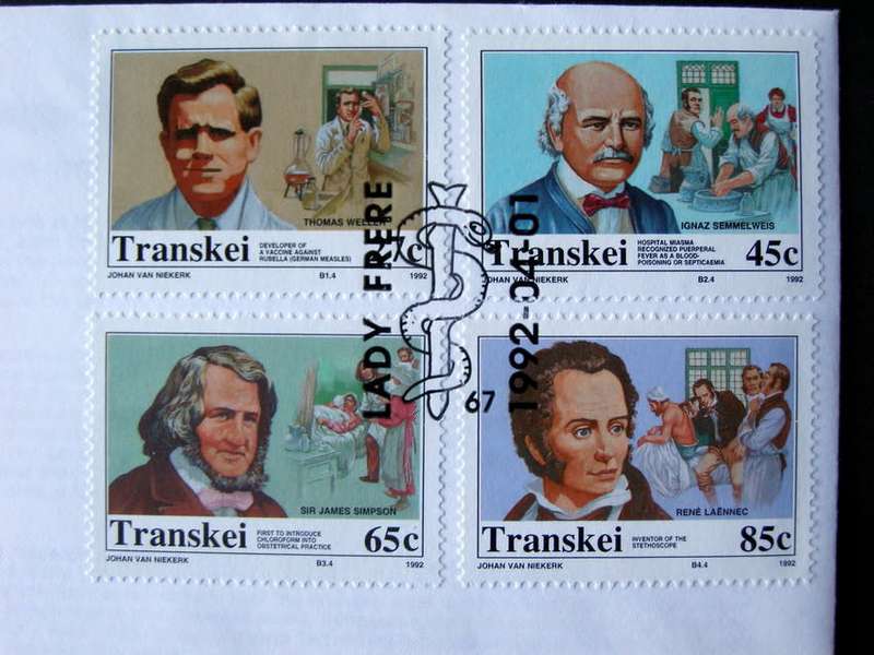 TRANSKEI Cover - Heroes of Medicine 1992
