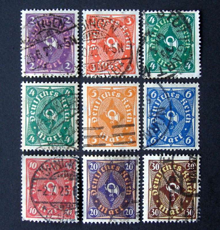 GERMANY: WEIMAR REPUBLIC - Posthorn 1921