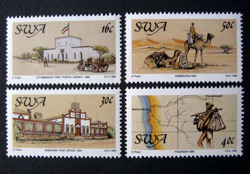 SWA Mint Set - Centenary of Postal Services 1988