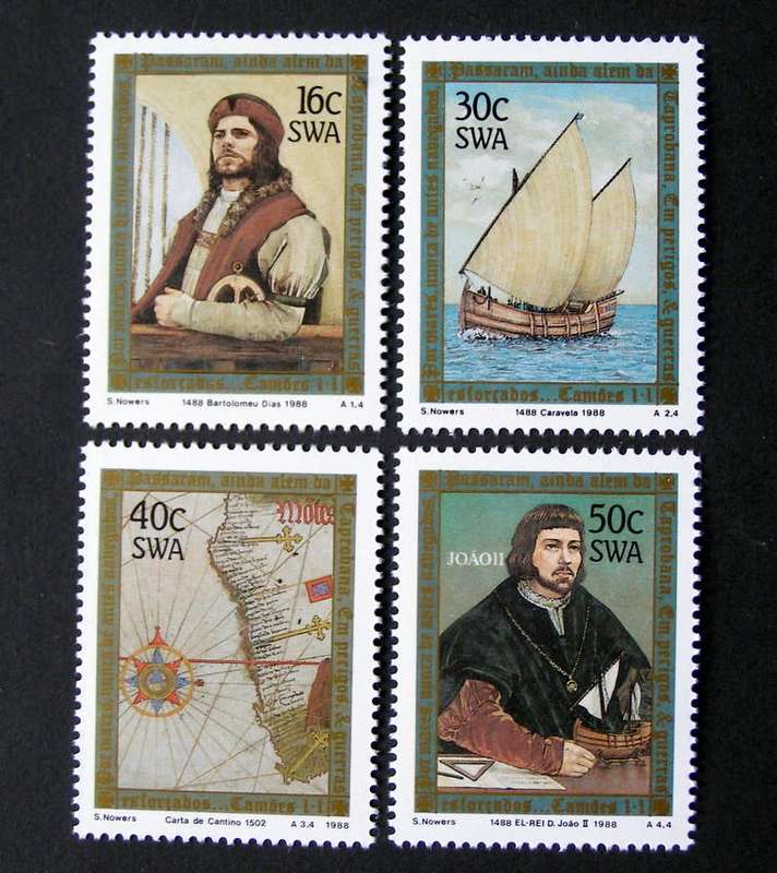 SWA Mint Set - 500th Anniversary of Cape of Good Hope Discovery 1988