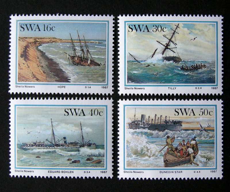 SWA Mint Set - Shipwrecks 1987