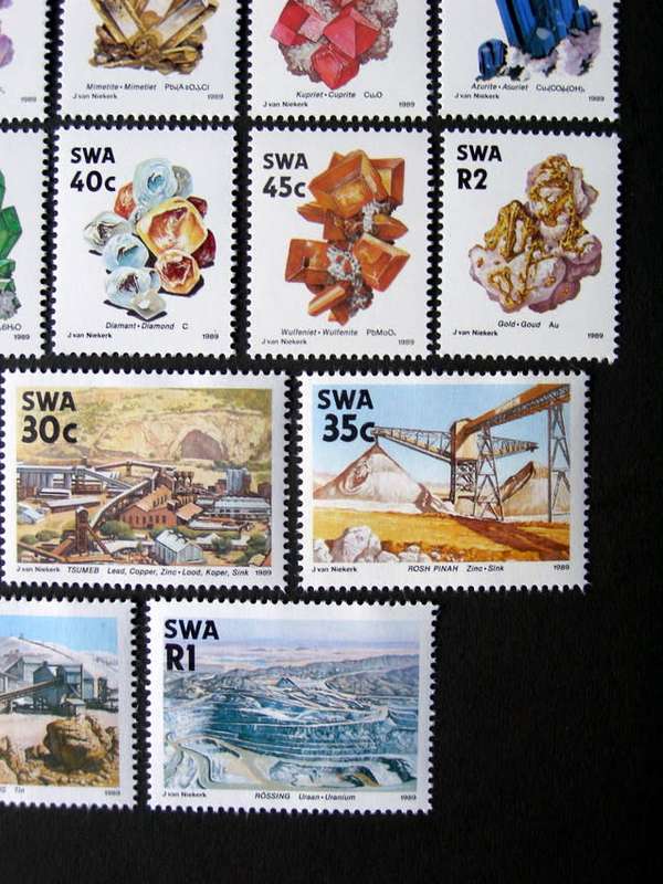 SWA Mint Set - Mines and Minerals 1989