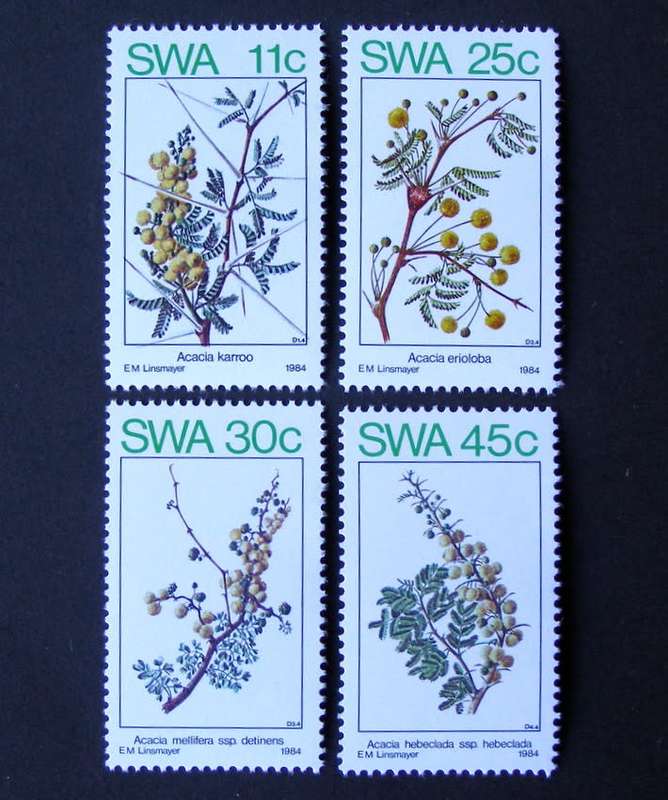 SWA Mint Set - Acacias 1984 //Trees