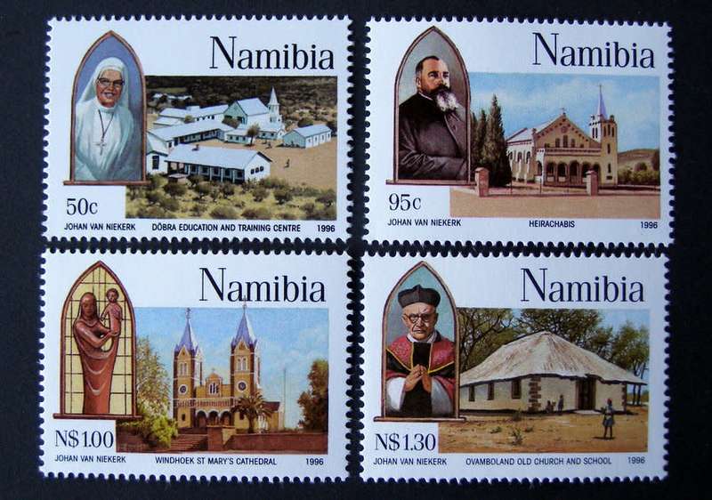 NAMIBIA Mint Set - Catholic Mission Centenary 1996