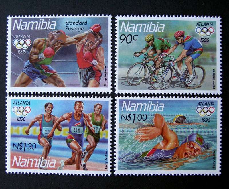 NAMIBIA Mint Set - Olympic Games, Atlanta 1996 //Sport
