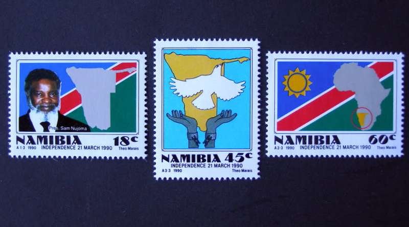 NAMIBIA Mint Set - Independence 1990