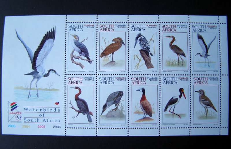 SOUTH AFRICA Mint Set - Waterbirds 1997