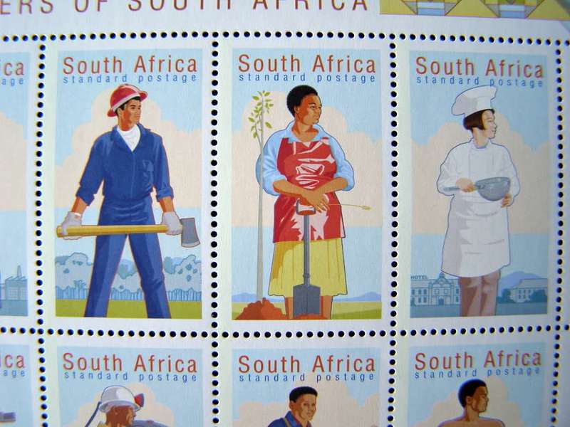 SOUTH AFRICA Mint Sheet - Workers 1999