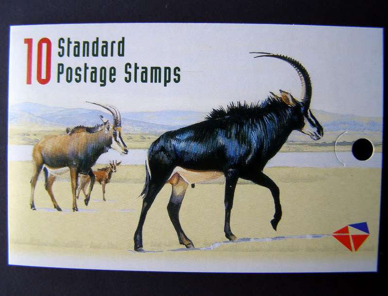 SOUTH AFRICA Mint Booklet - Antelope 1998 (Kruger National Park Centenary)