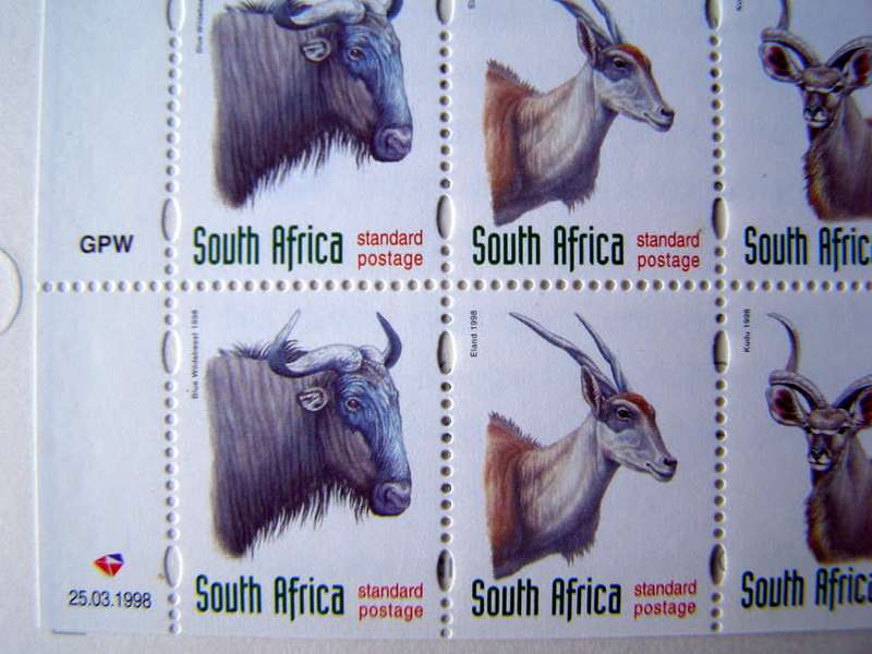 SOUTH AFRICA Mint Booklet - Antelope 1998 (Kruger National Park Centenary)