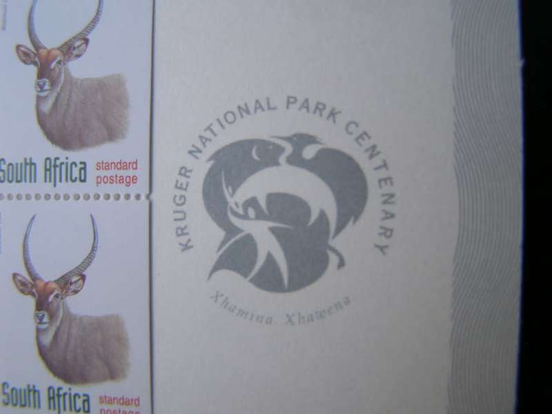 SOUTH AFRICA Mint Booklet - Antelope 1998 (Kruger National Park Centenary)
