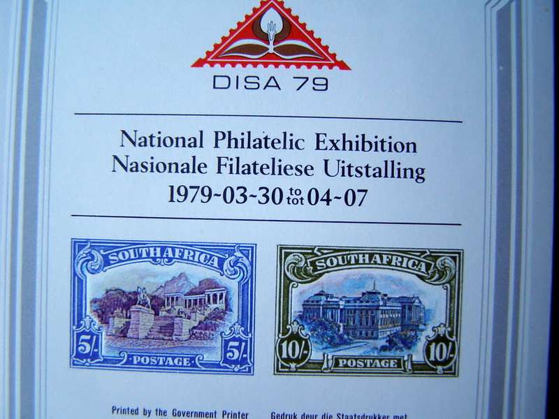 SOUTH AFRICA Mint Philatelic Sheet - 1979 Exhibition