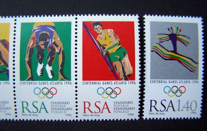 SOUTH AFRICA Mint Set - Olympic Games Atlanta 1996 //Sports