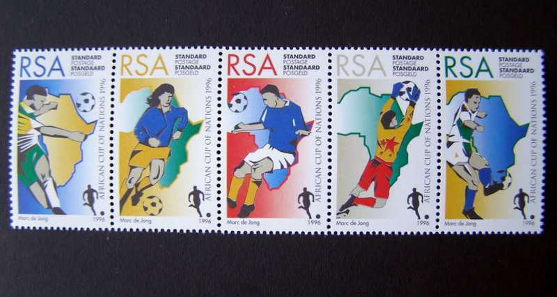 SOUTH AFRICA Mint Set - Soccer African Cup of Nations 1996
