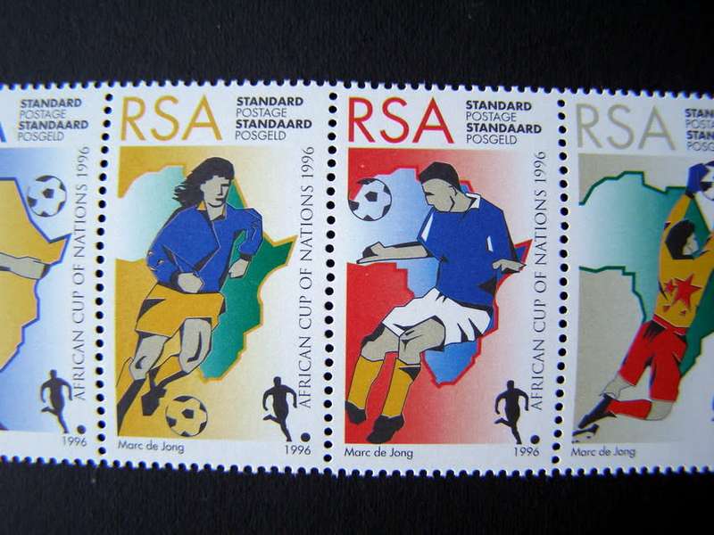 SOUTH AFRICA Mint Set - Soccer African Cup of Nations 1996