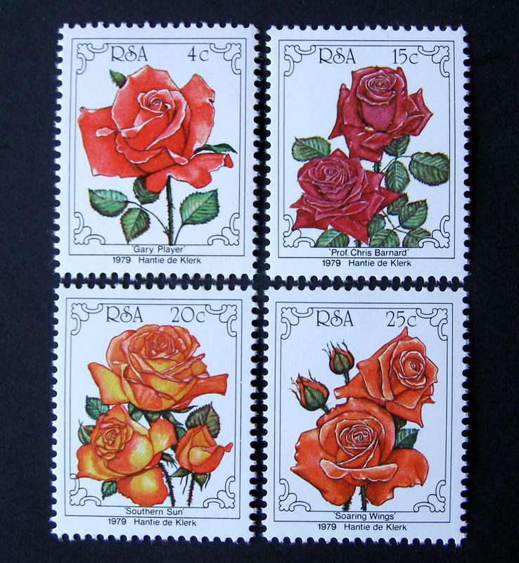 SOUTH AFRICA Mint Set - World Rose Convention 1979 //Flowers