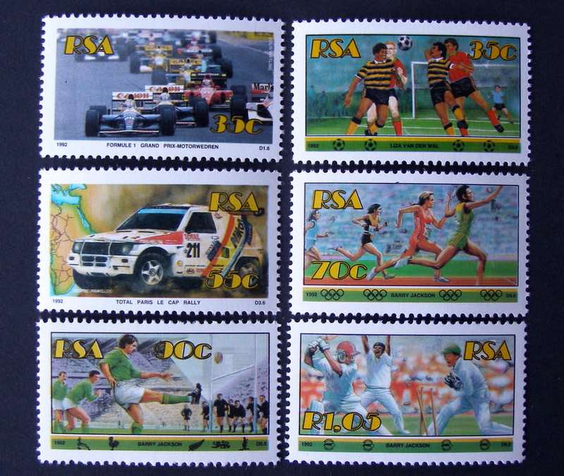 SOUTH AFRICA Mint Set - Sport 1992