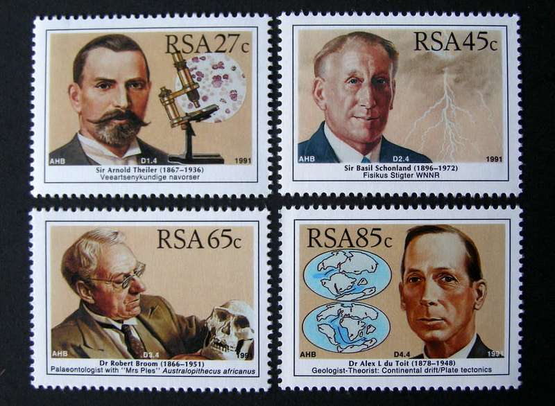 SOUTH AFRICA Mint Set - Scientists 1991