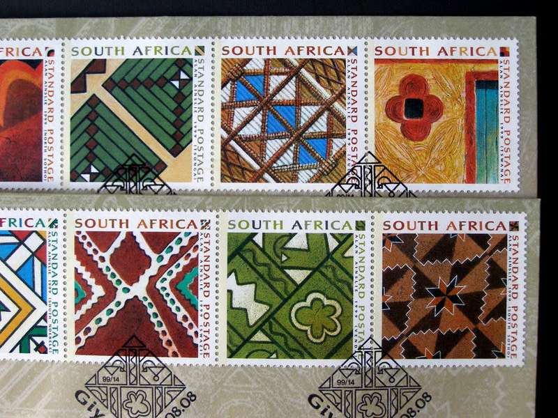 SOUTH AFRICA Cover Set - Traditional Wall Art 1999