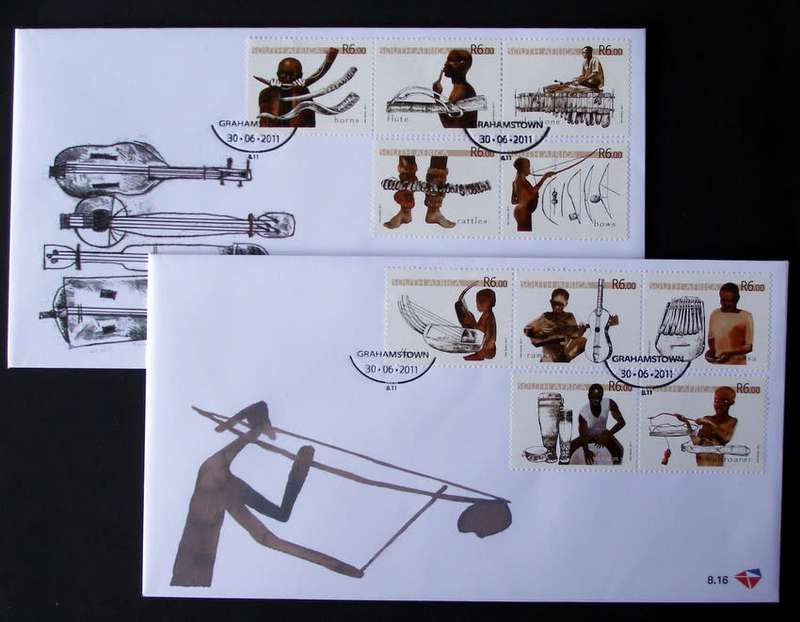 SOUTH AFRICA Cover Set - Rare Musical Instruments 2011