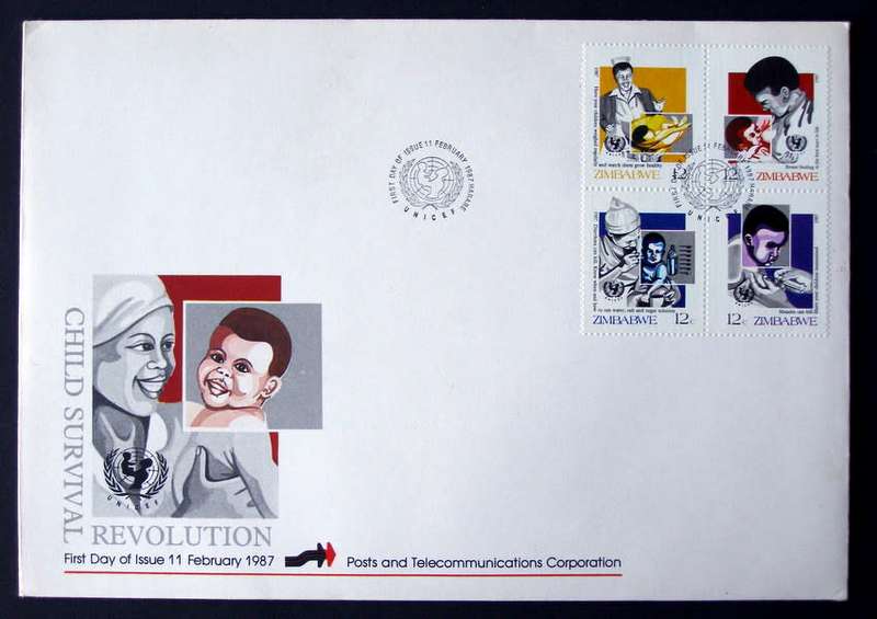 ZIMBABWE Cover - Child Survival Campaign 1987