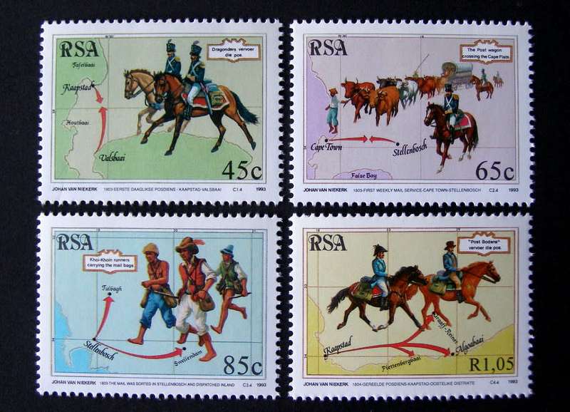 SOUTH AFRICA Mint Set - National Stamp Day 1993