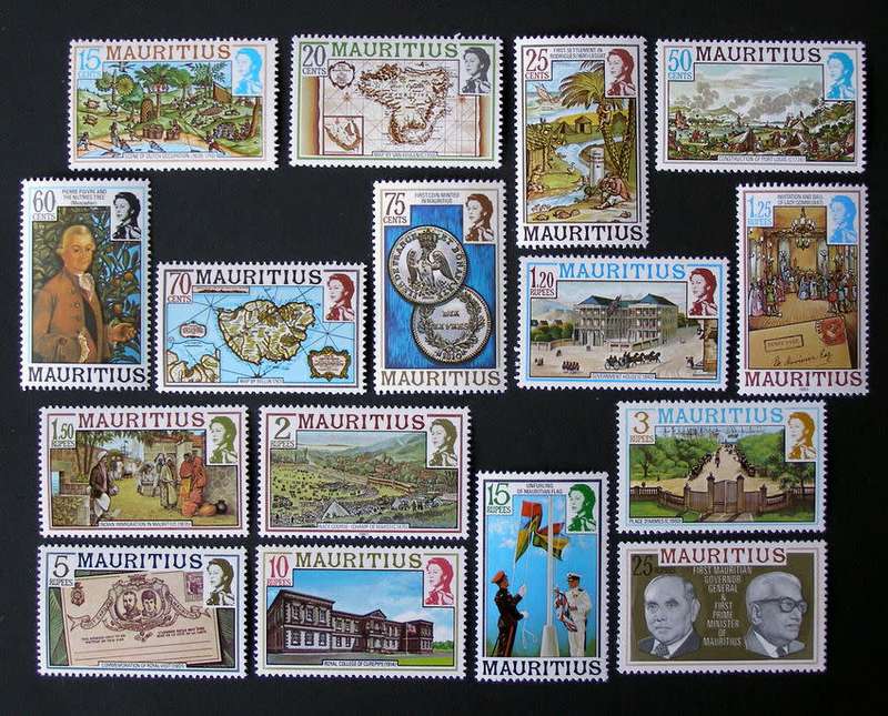 MAURITIUS Mint - History of Mauritius Definitive 1978