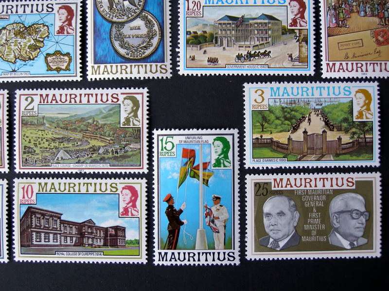 MAURITIUS Mint - History of Mauritius Definitive 1978
