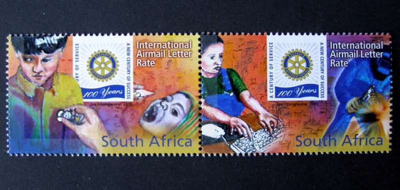 SOUTH AFRICA Mint Set - Centenary of Rotary 2005