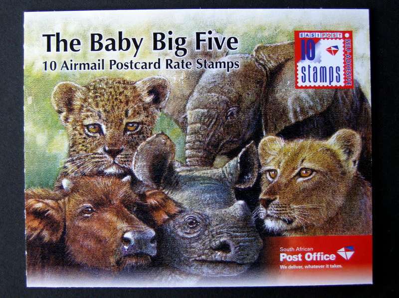 SOUTH AFRICA Mint Booklet (Self Adhesive) - The Baby Big Five 2012
