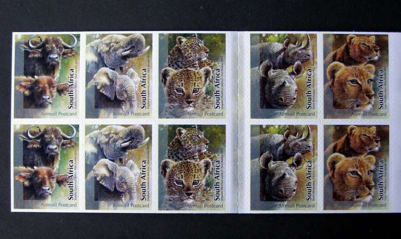 SOUTH AFRICA Mint Booklet (Self Adhesive) - The Baby Big Five 2012